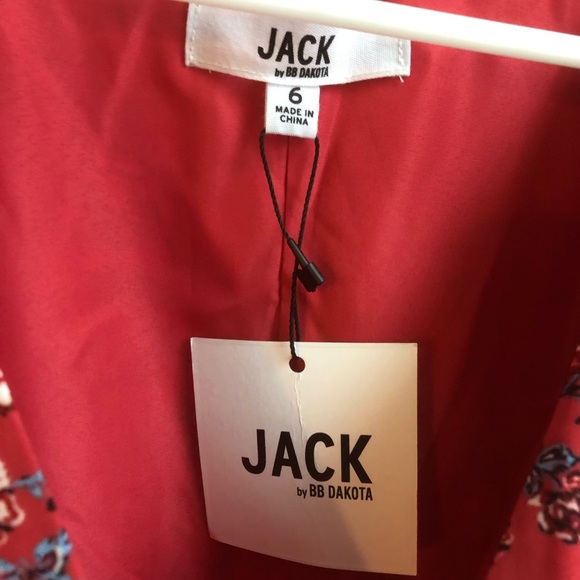 NWT Jack by BB DAKOTA wrap dress - Picture 3 of 3